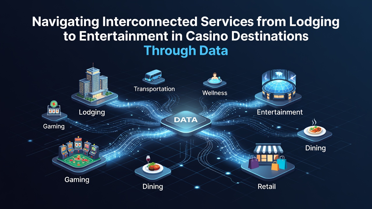 Datenströme zwischen Hotel, Gastronomie und Shows in Casino-Resorts